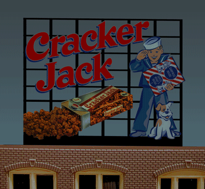 Miller Engineering Cracker Jack Sign (Lg)