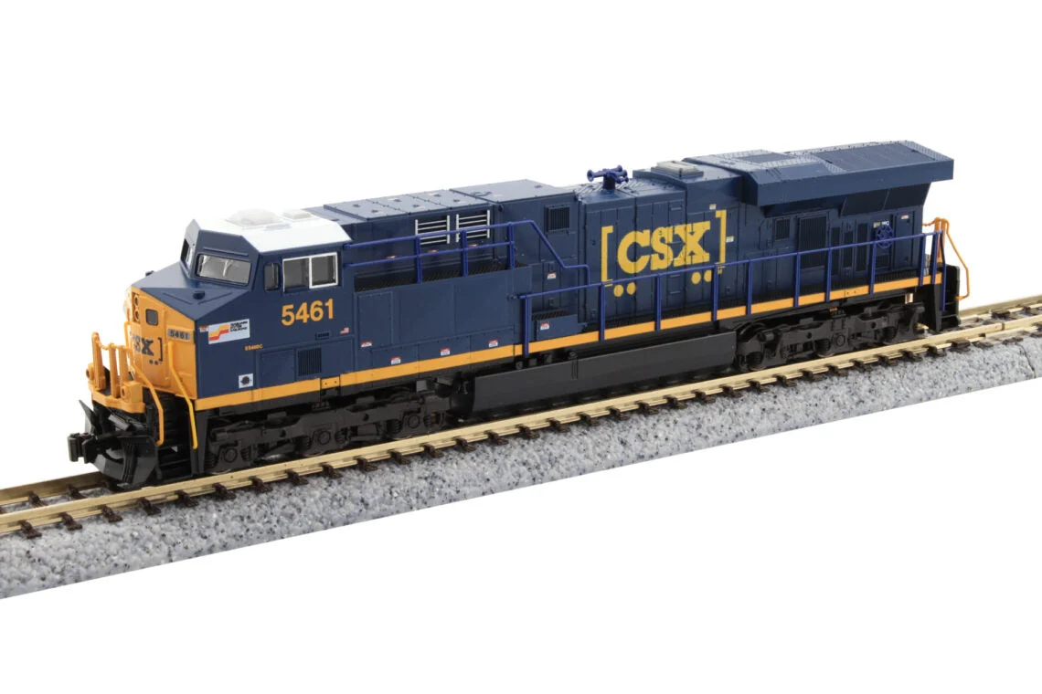 Kato N Scale CSX ES44AC GEVO #5461 Seaboard Sticker w/Boxcar Logo - DC - 176-8963