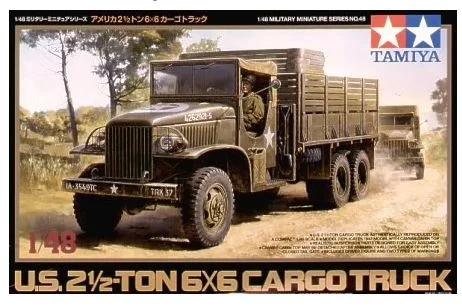 Tamiya 1/48 Us 2.5 Ton 6X6 Cargo Truck - 32548
