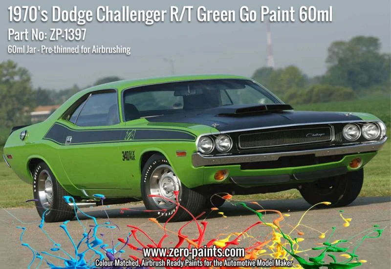 Zero Paints GO Green - Dodge Challenger - ZP-1397