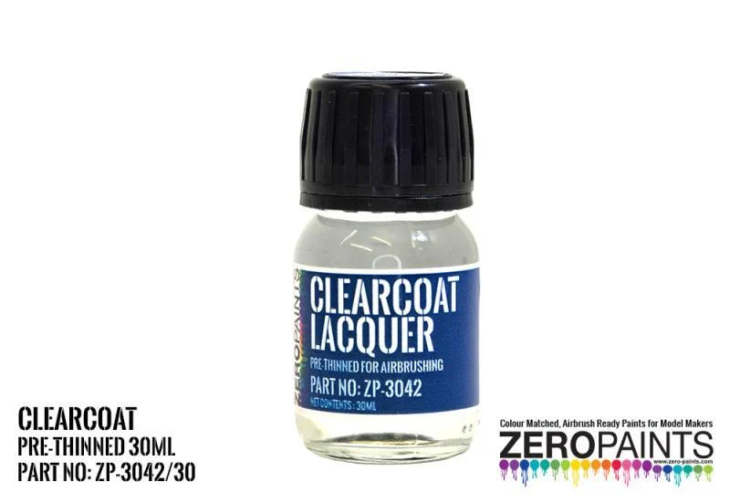 Zero Paints Clearcoat Lacquer - ZP-3042