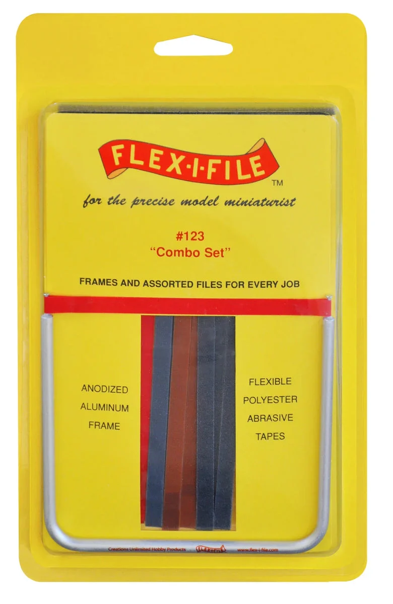 Alpha Abrasives Flex-I-File Combo Set - 123