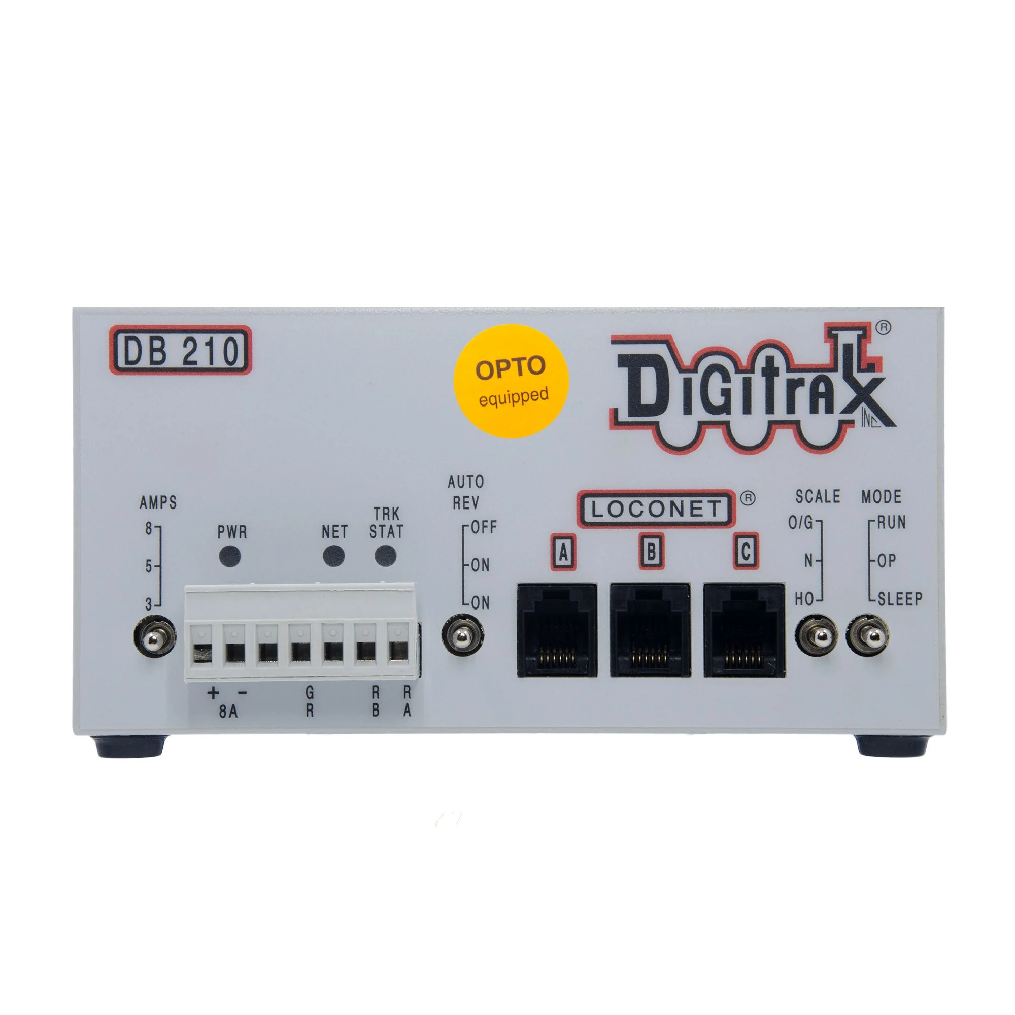Digitrax DB210-OPTO DCC Booster with Opto-Isolated LocoNet