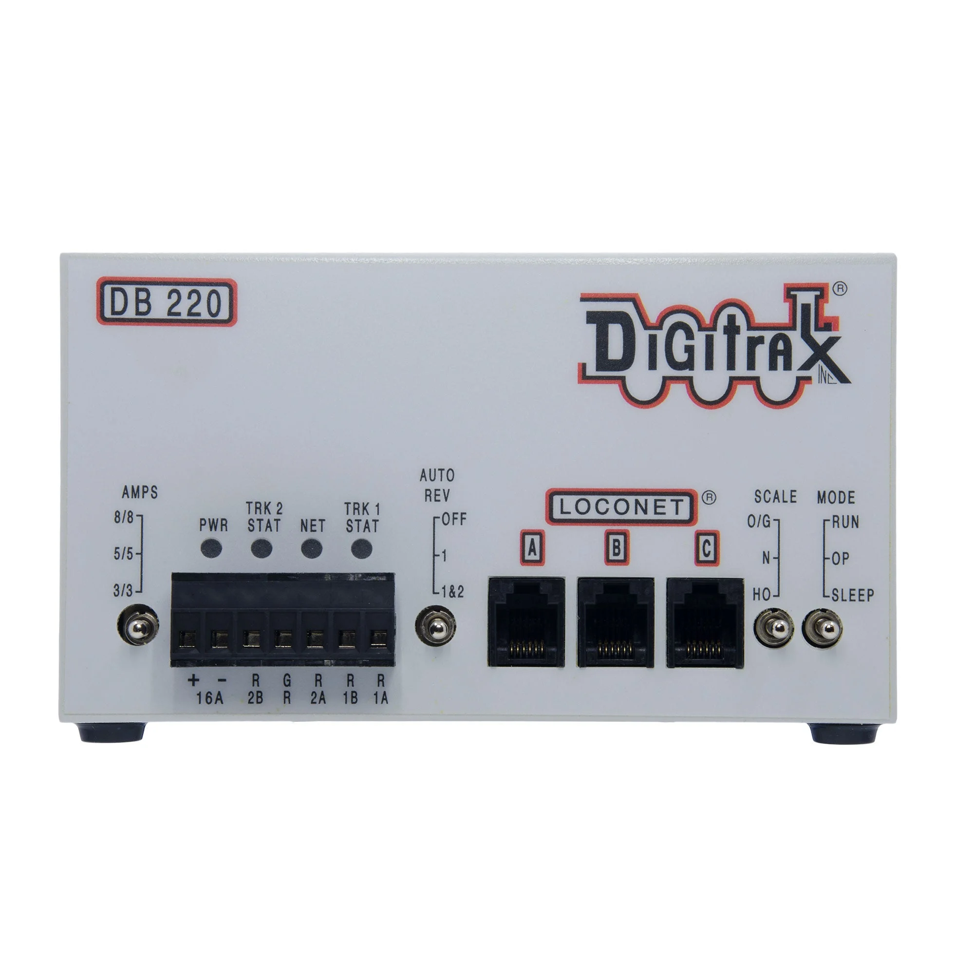 Digitrax DB220 Auto-Reversing DCC Booster (Dual 3/5/8 Amp Outputs)