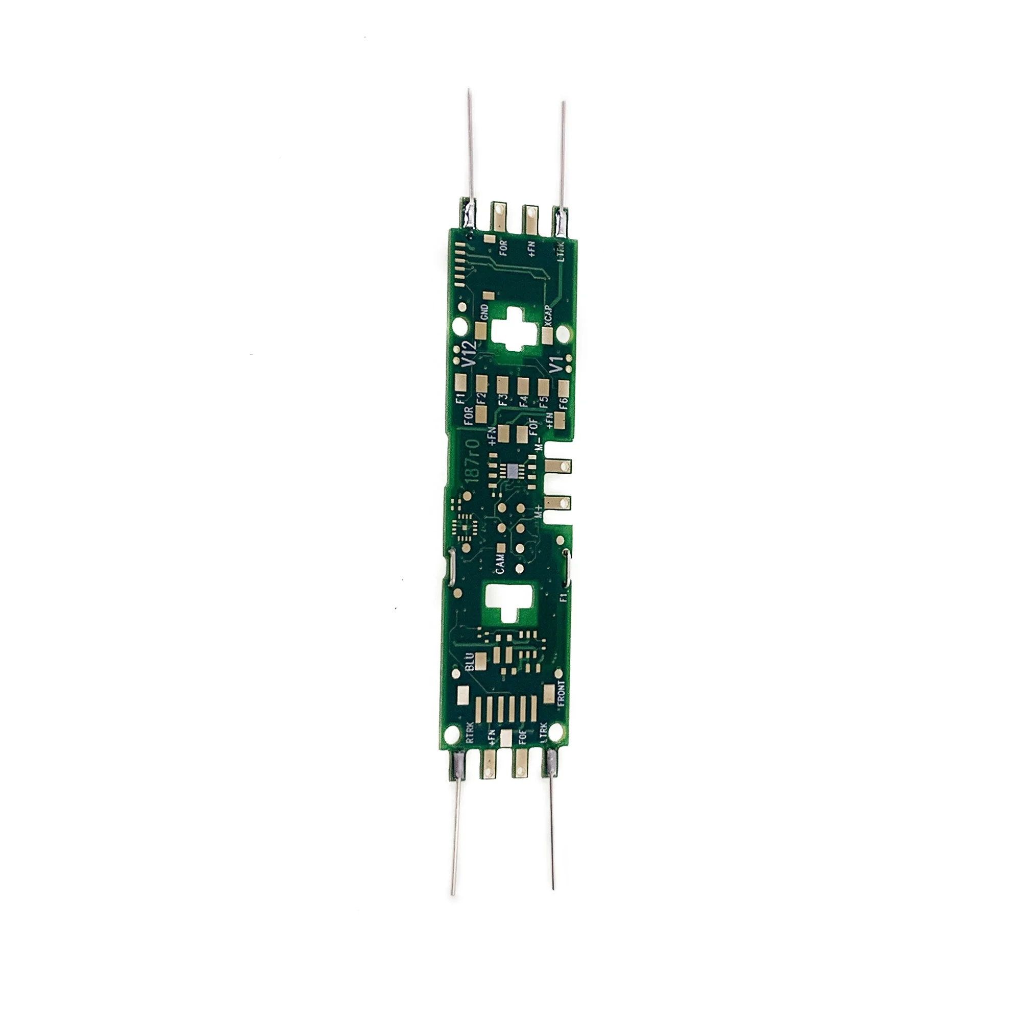 Digitrax DH187K0 HO/OO Mobile DCC Decoder — 8 FX7 Functions (21MT Plug)