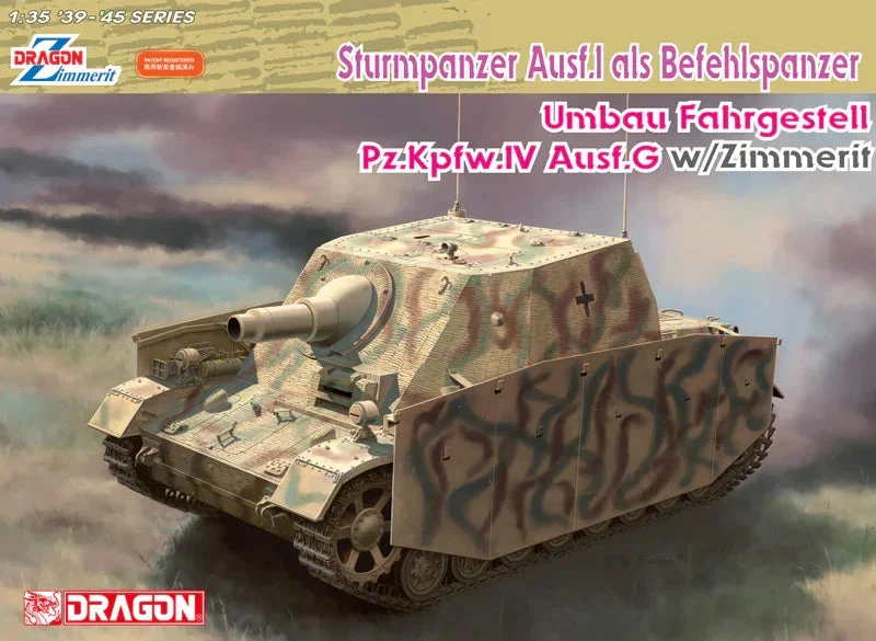 1/35 Dragon Models Sturmpanzer Ausf.I Als Befehlspanzer - 6819