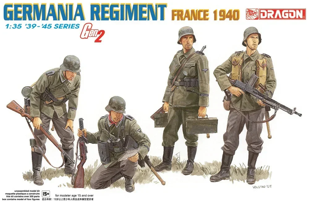 1/35 Dragon Models Germania Regiment (France 1940)-6281