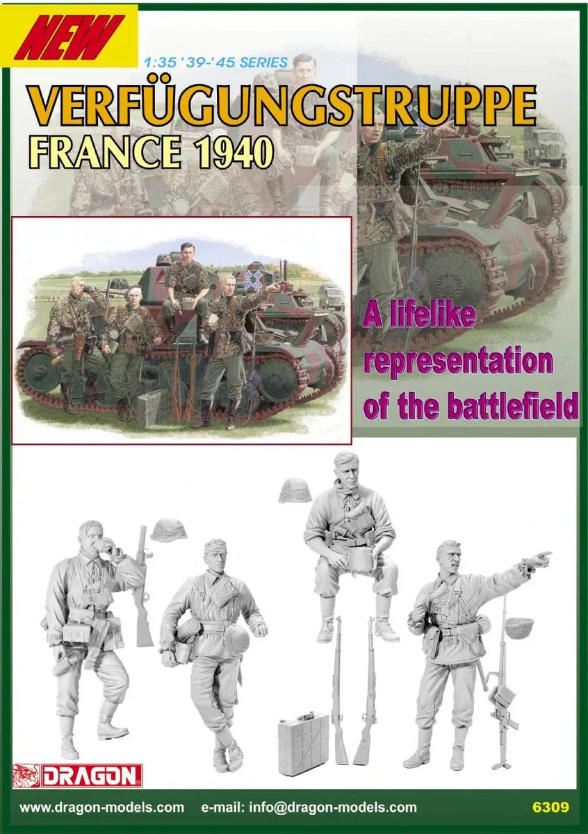 1/35 Dragon Models German Das Reich Division - 6309