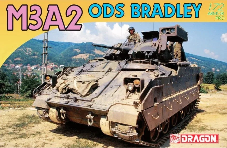 1/72 Dragon Models M3A2 ODS Bradley Tank - 7413