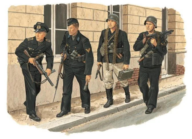 1/35 Dragon Models German Naval Troops (Dieppe 1942) - 6087