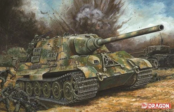 1/35 Dragon Models Sd.Kfz.186 Jagdtiger Henschel Production Type - 6991