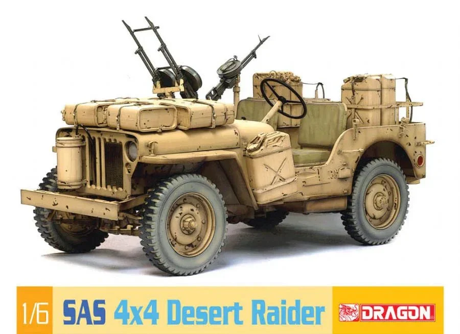 1/6 Dragon Models SAS 4x4 Desert Raider - 75038