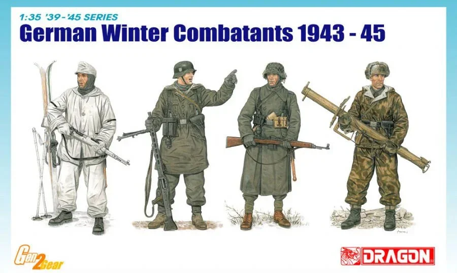 1/35 Dragon Models German Winter Combatants (1943-45)-6705