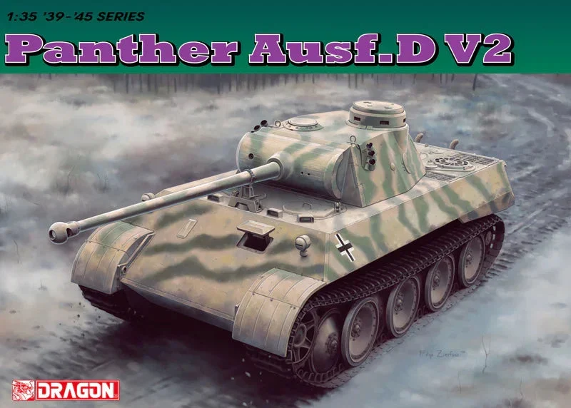 1/35 Dragon Models Panther Ausf. D V2 - 6822