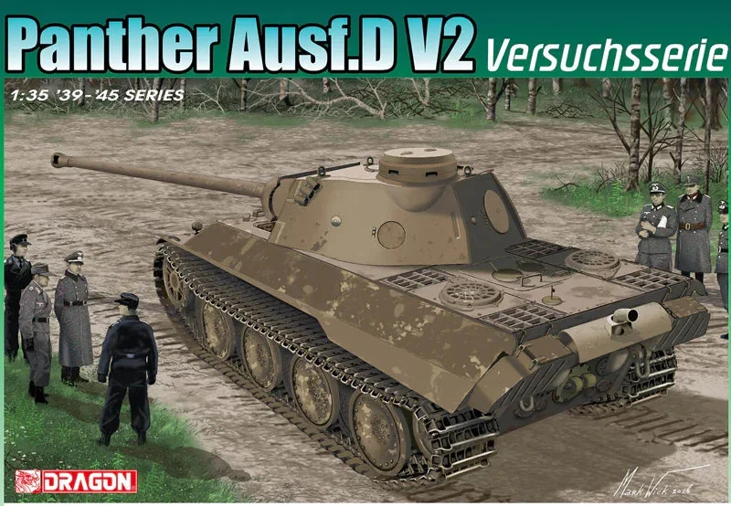 1/35 Dragon Models Panther Ausf.D V2 Versuchsserie - 6830