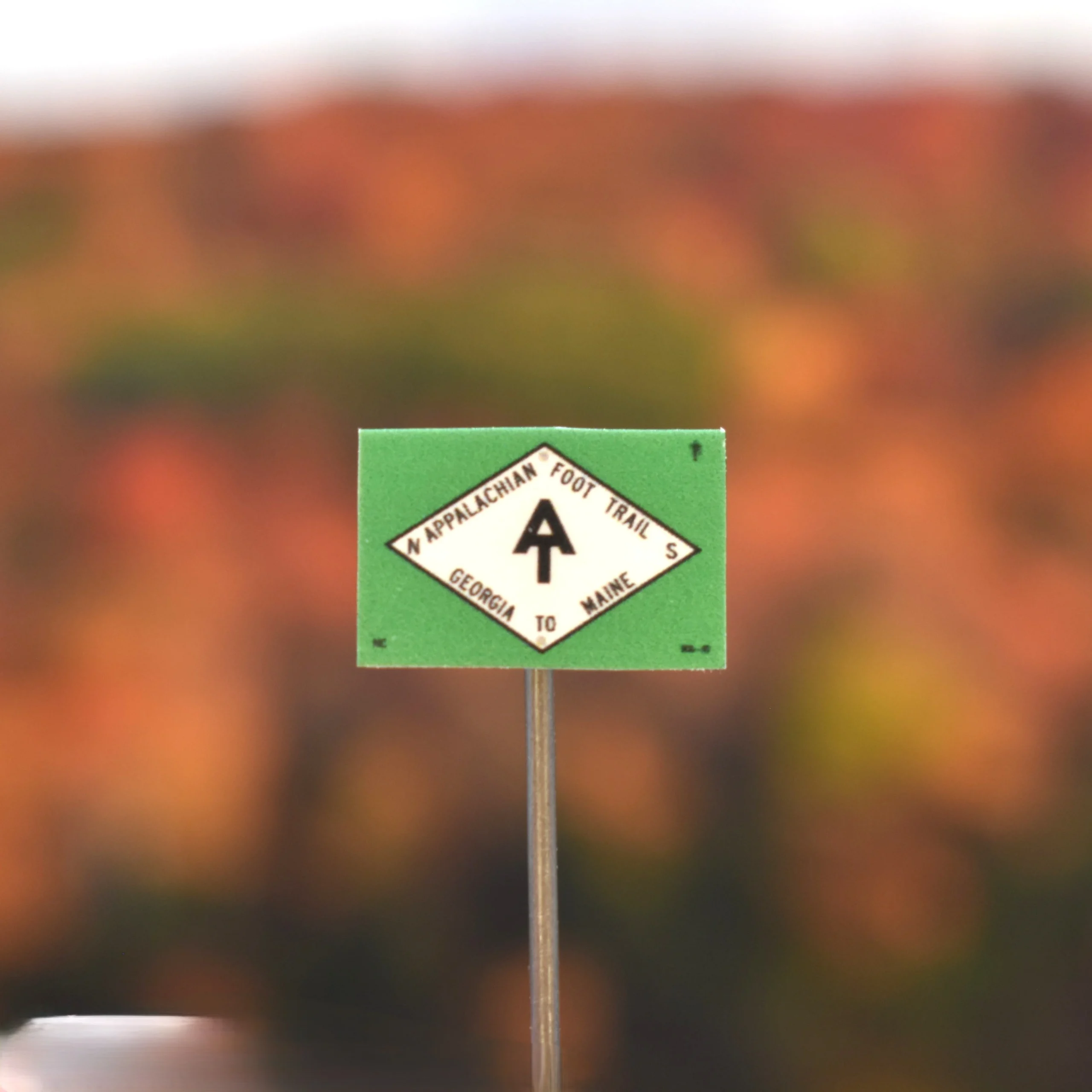 O Scale - Appalachian Trail Sign - 2 Pack