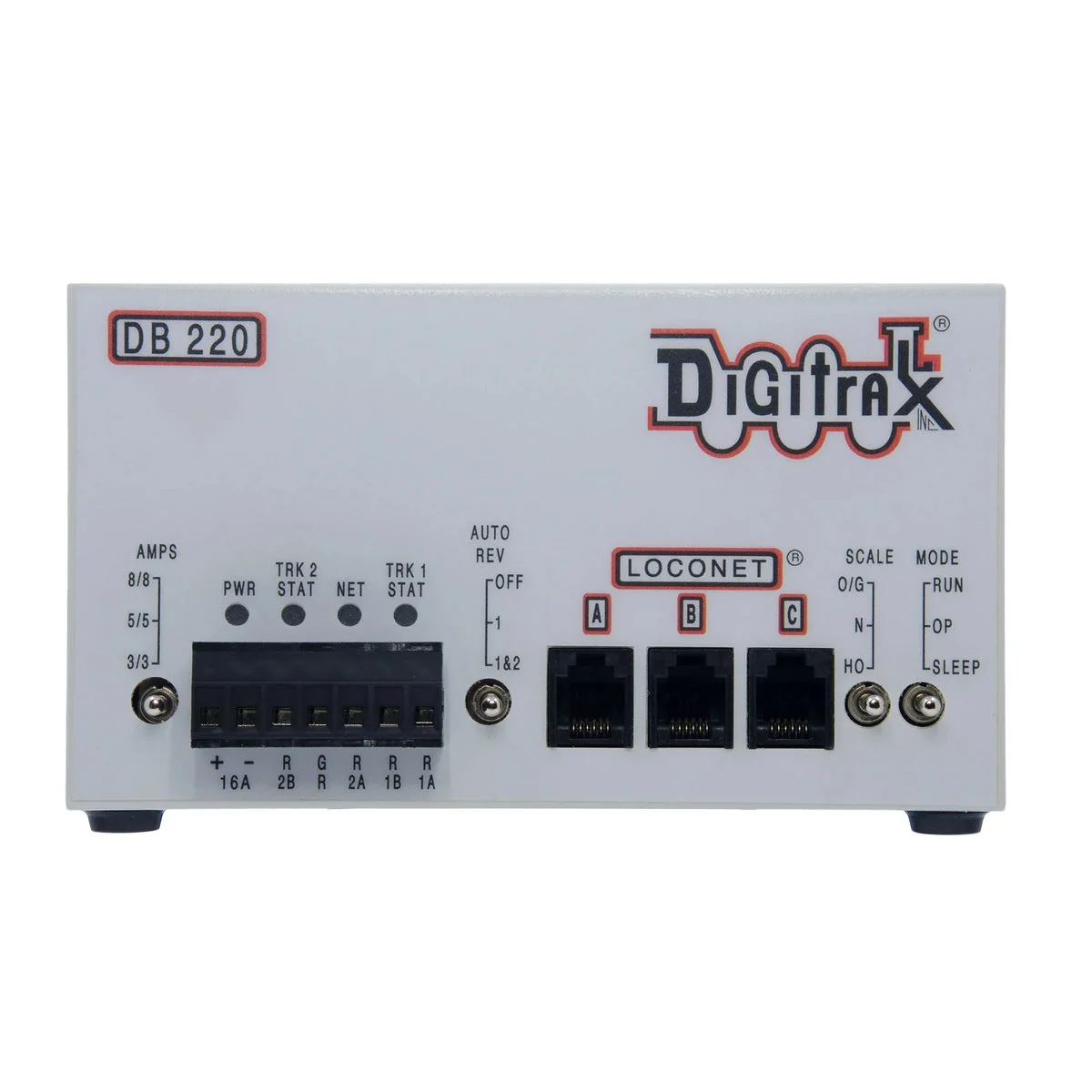Digitrax DB220 Dual 3/5/8 Amp Autoreversing DCC Booster 3009