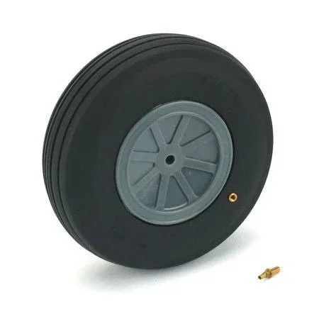 DU-BRO 6" Large Scale Treaded Wheel - 600TV