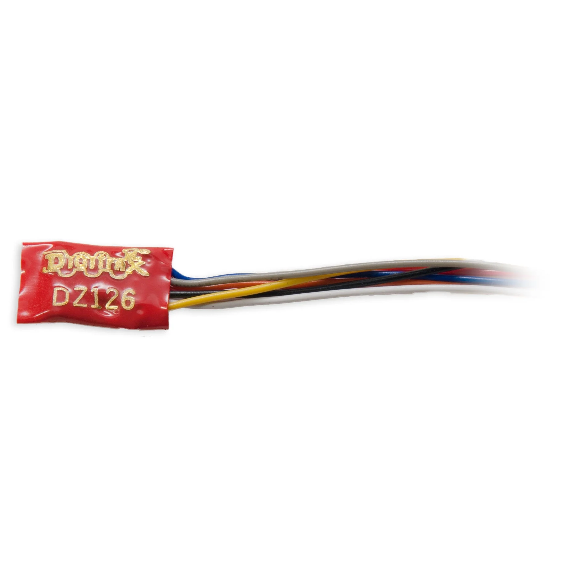 Digitrax DZ126 1 Amp Mobile DCC Decoder – Wired Z/N/HO Scale (FX³)