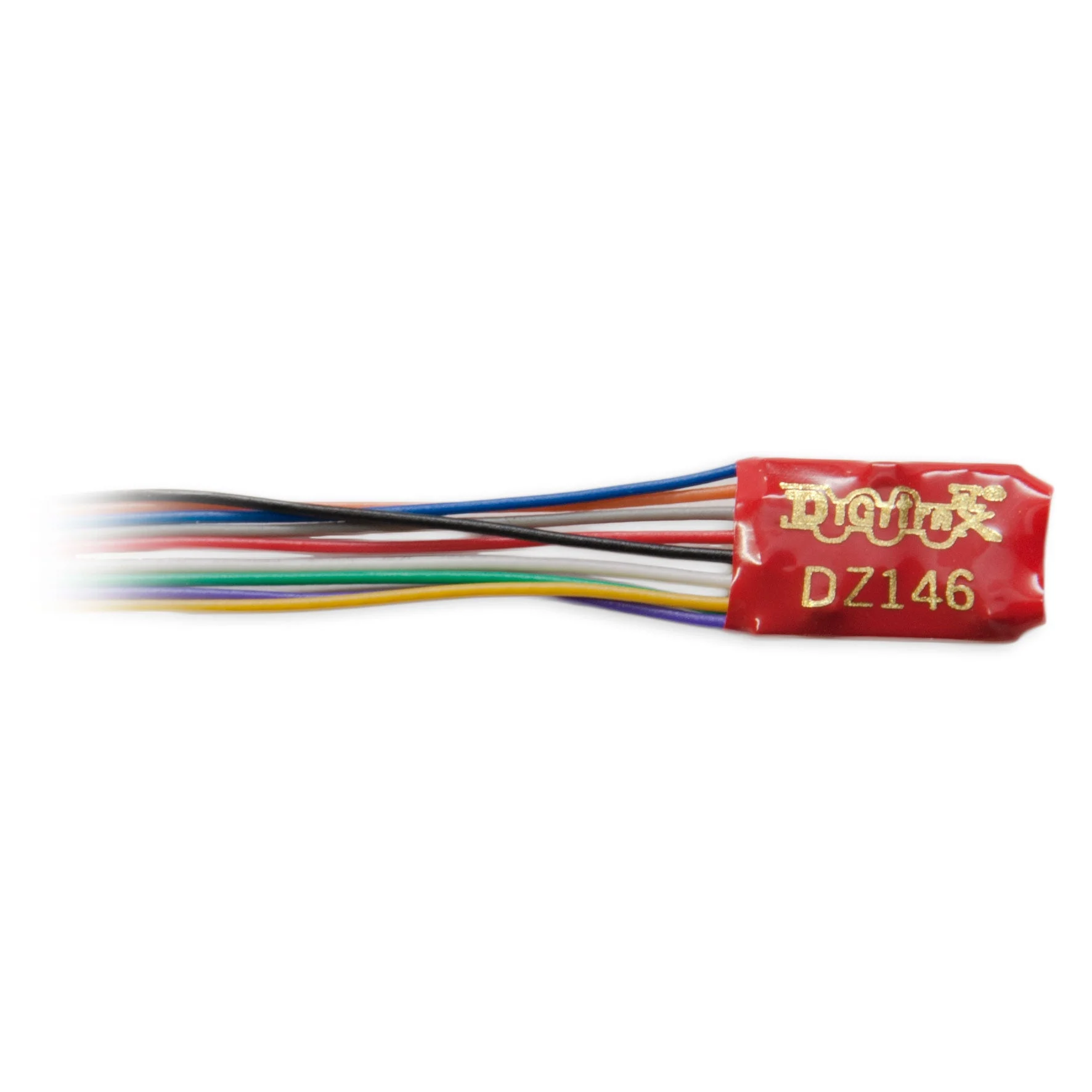 Digitrax DZ146 1 Amp Z/N/HO Scale Wired Mobile DCC Decoder (4 FX³)