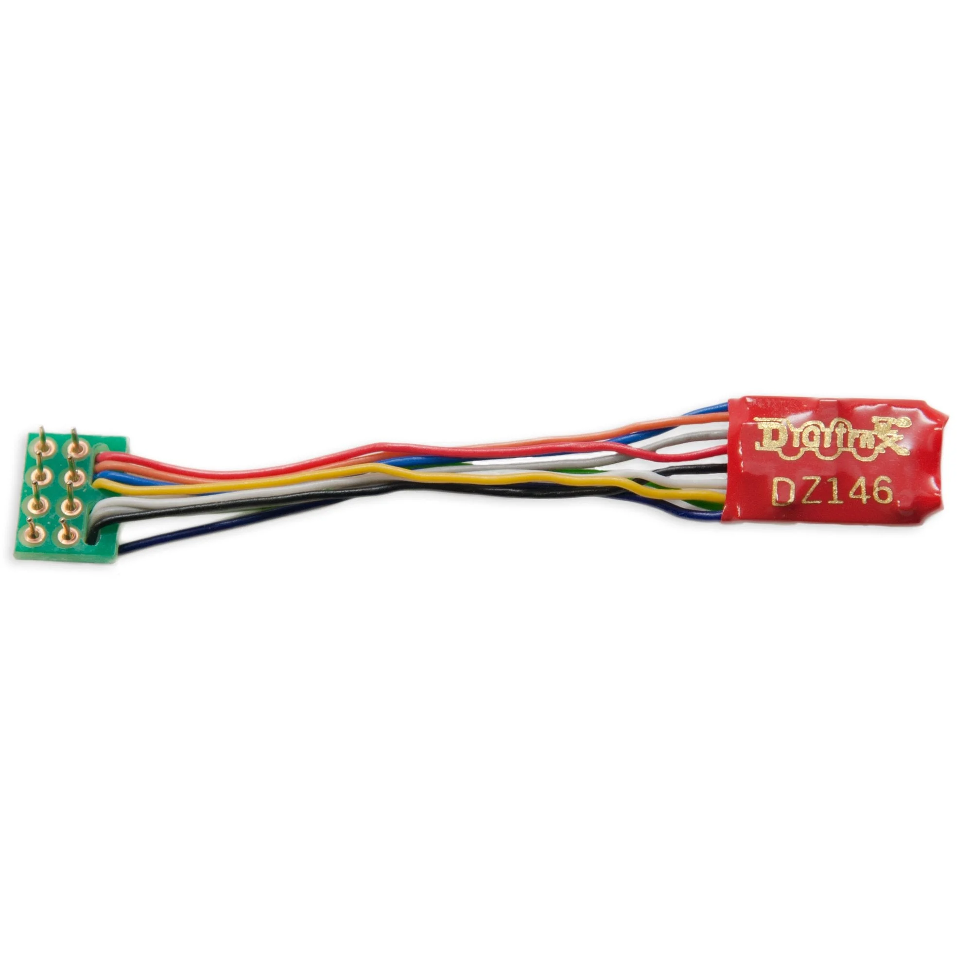 Digitrax DZ146PS Z/N/HO Mobile DCC Decoder — Pluggable Sound-Ready (1 Amp, 4 FX³)