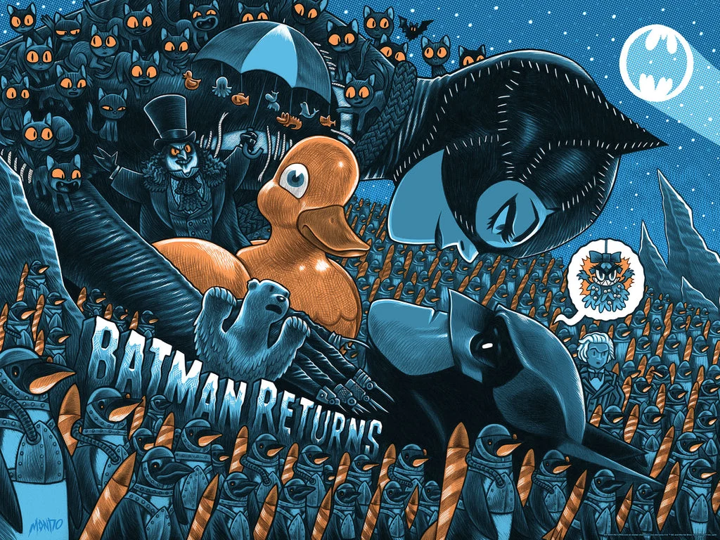 Batman Returns Poster - Dan Hipp
