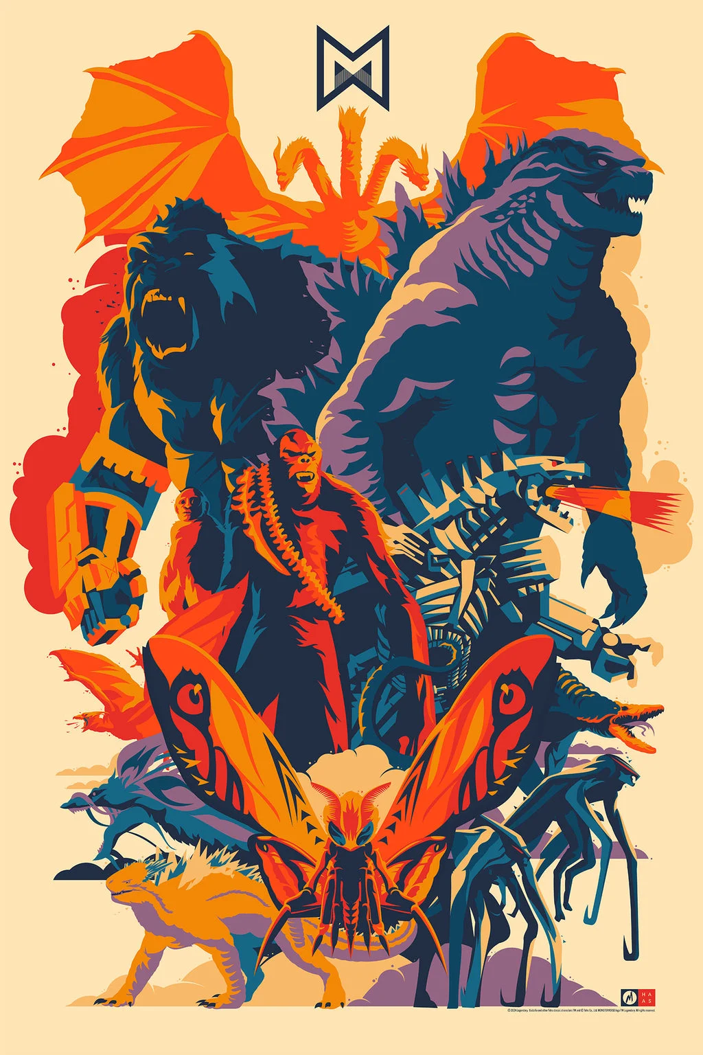Monsterverse Poster - Danny Haas