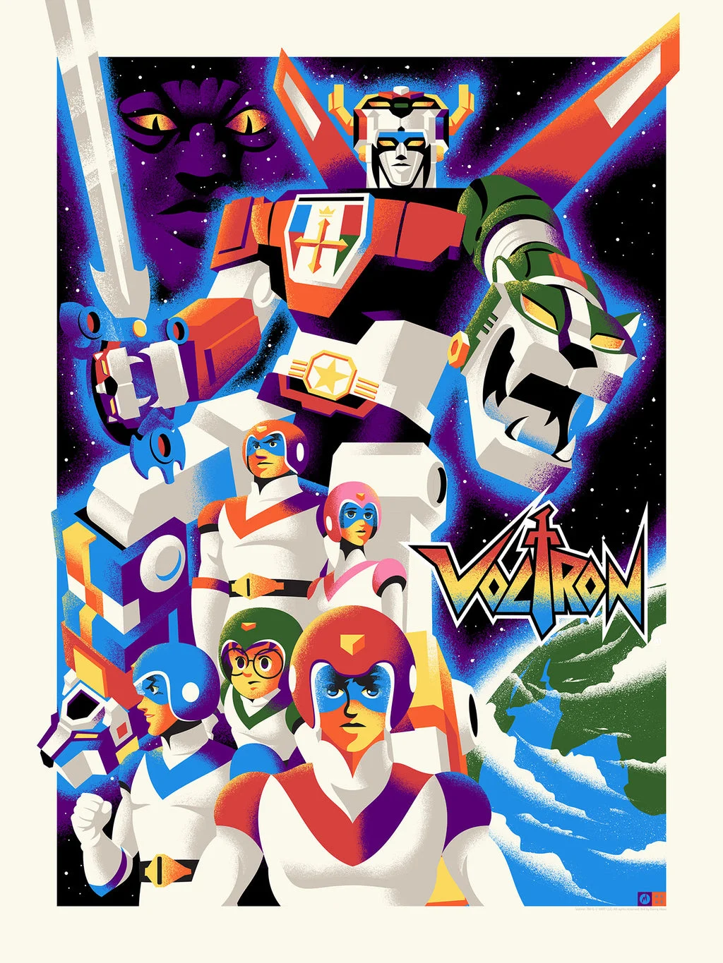 Voltron Poster - Danny Haas