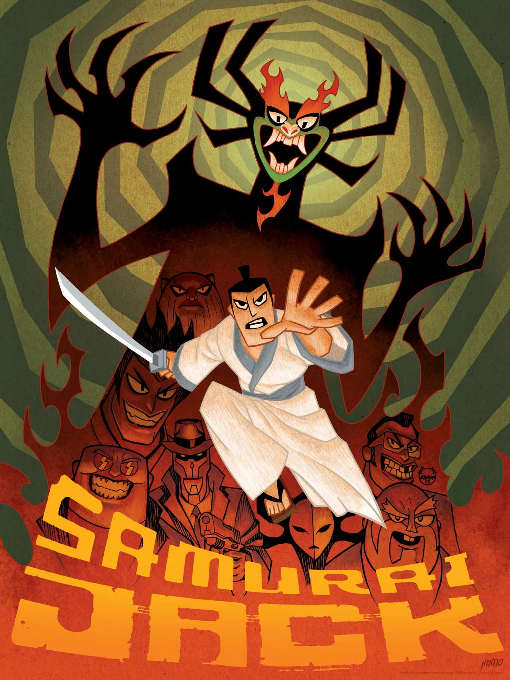 Samurai Jack Poster - Dave Johnson