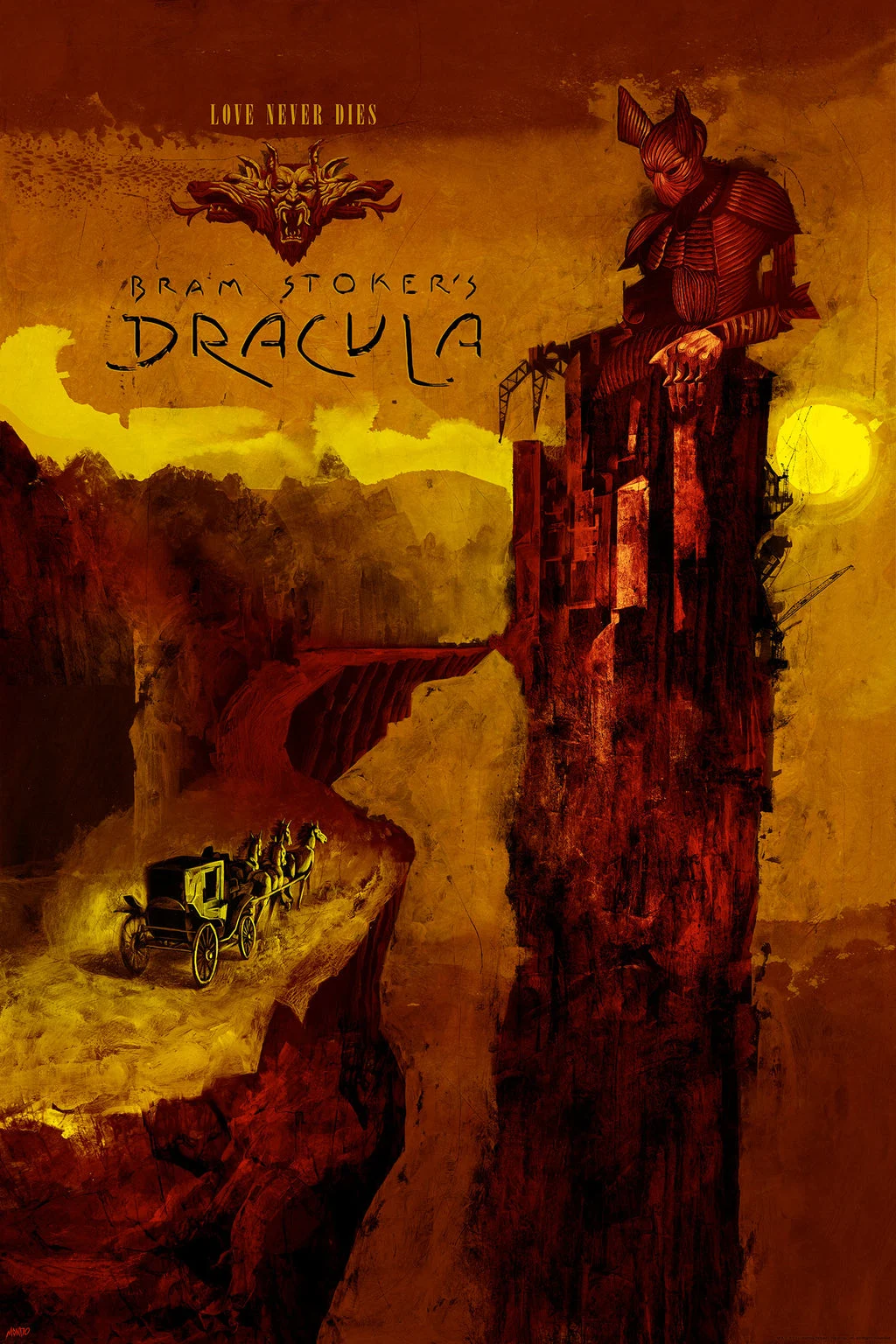 Bram Stoker's Dracula Poster - Dave McKean