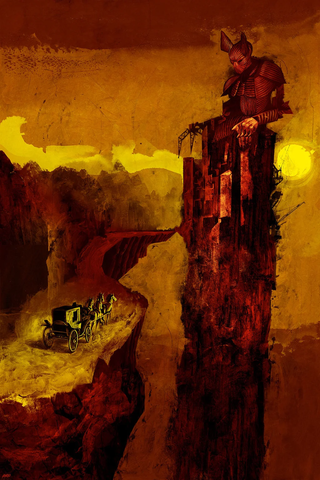 Bram Stoker's Dracula Variant Poster - Dave McKean