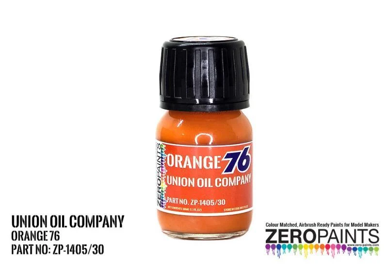 Zero Paints Union Oil 76 Orange - ZP-1405