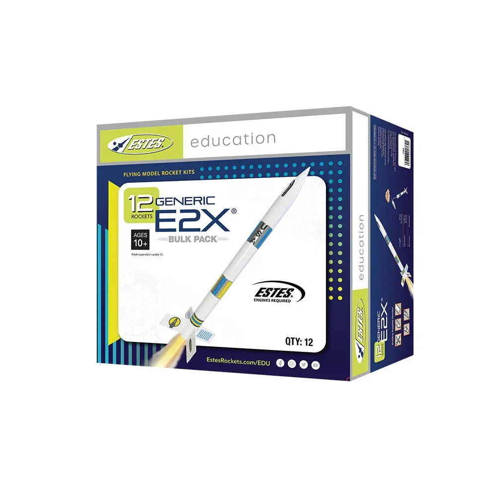 Estes Rockets Generic E2X® Bulk Pack (12 pk)