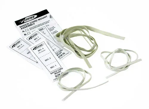 Estes Rockets Shock Cords & Mount Pack 2278