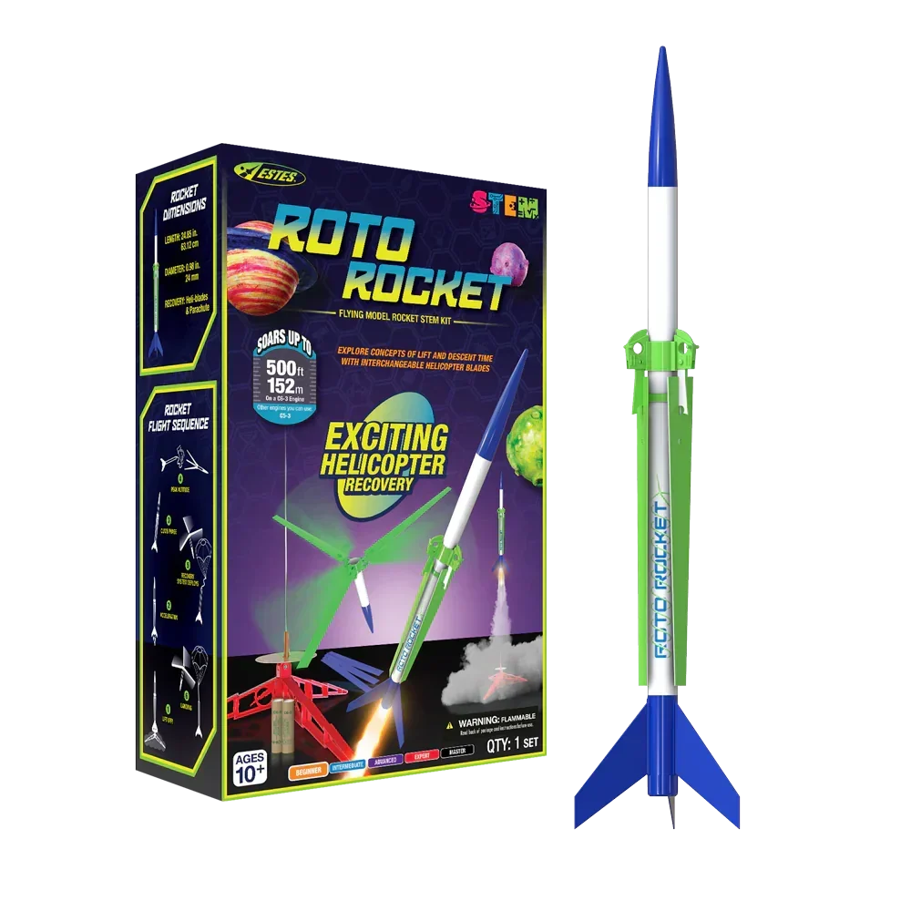 Estes Rockets Roto Rocket Stem Kit 0648