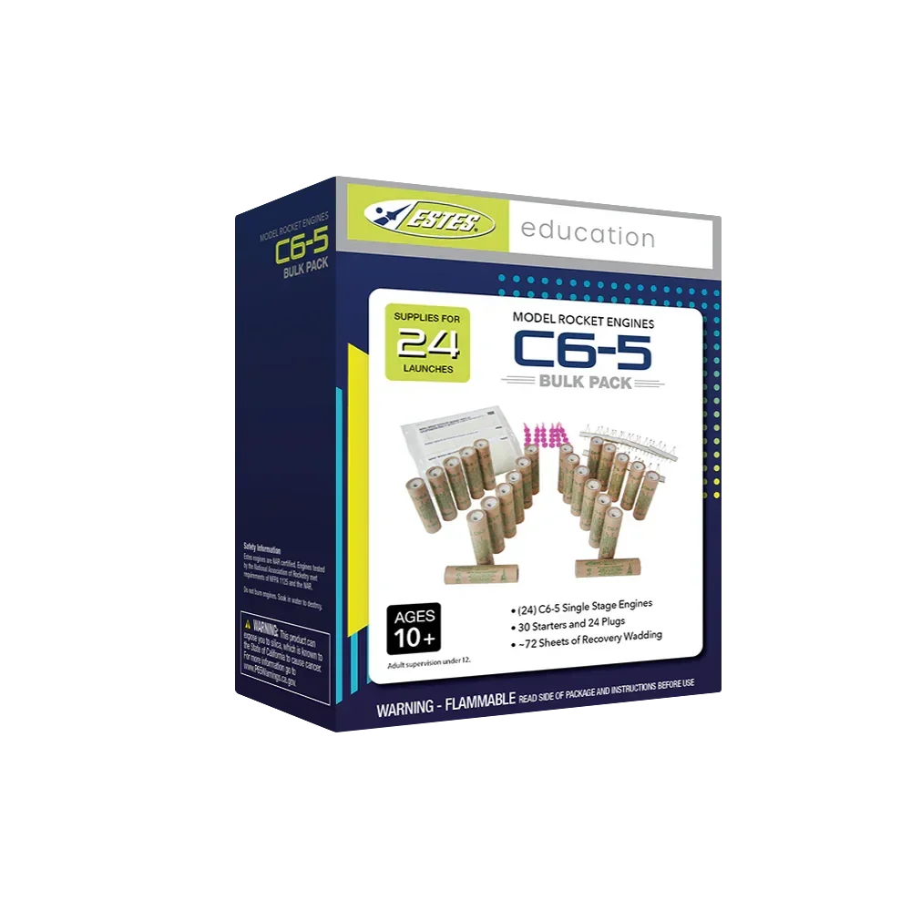 Estes Rockets C6-5 Engine Bulk Pack 1789