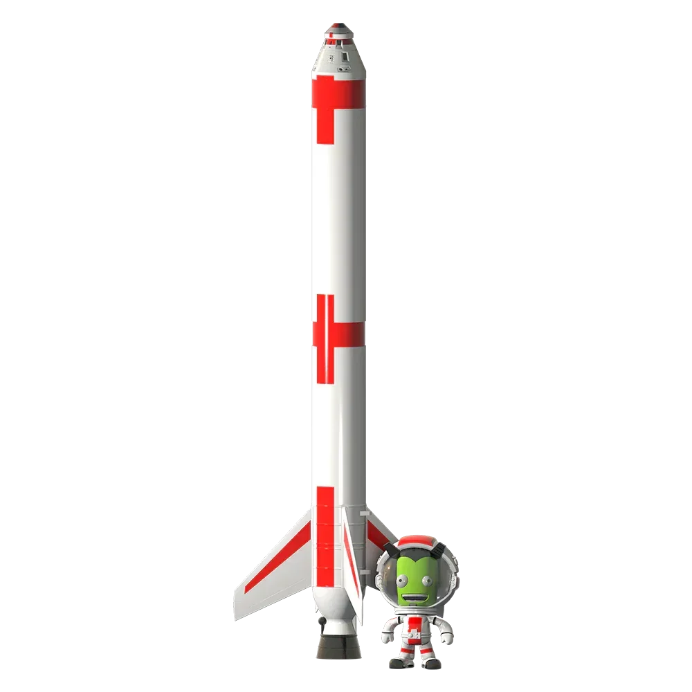Estes Rockets Kerbal Rocket & Jeb 9726
