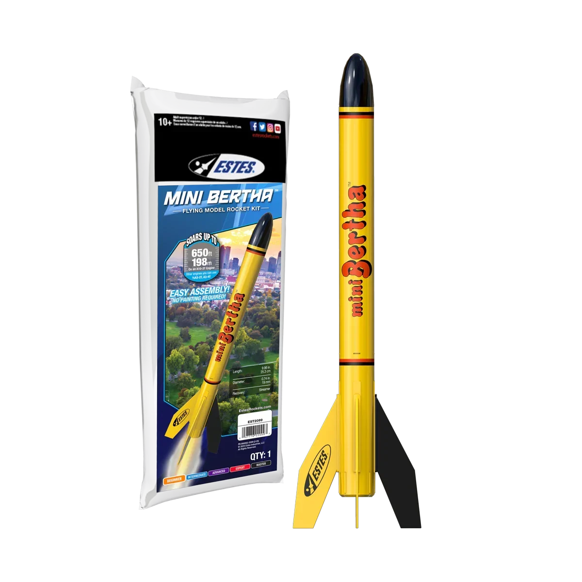Estes Rockets Mini Bertha 2099
