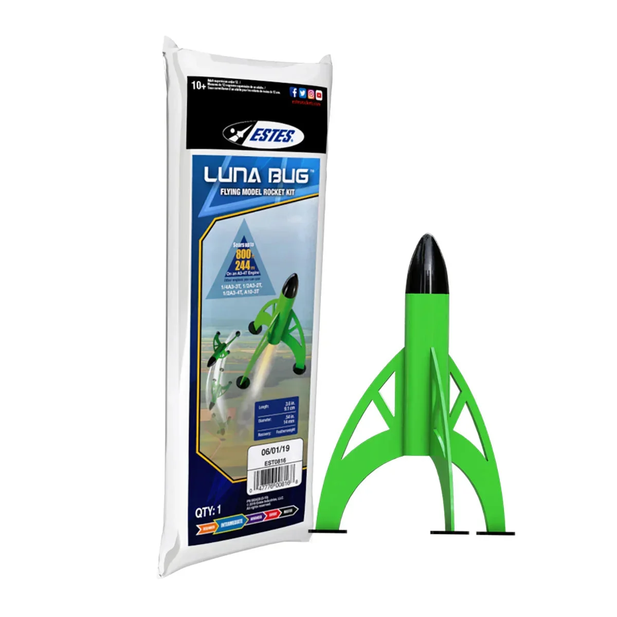 Estes Rockets Luna Bug 0816