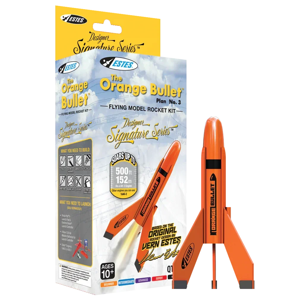 Estes Rockets Orange Bullet 7295