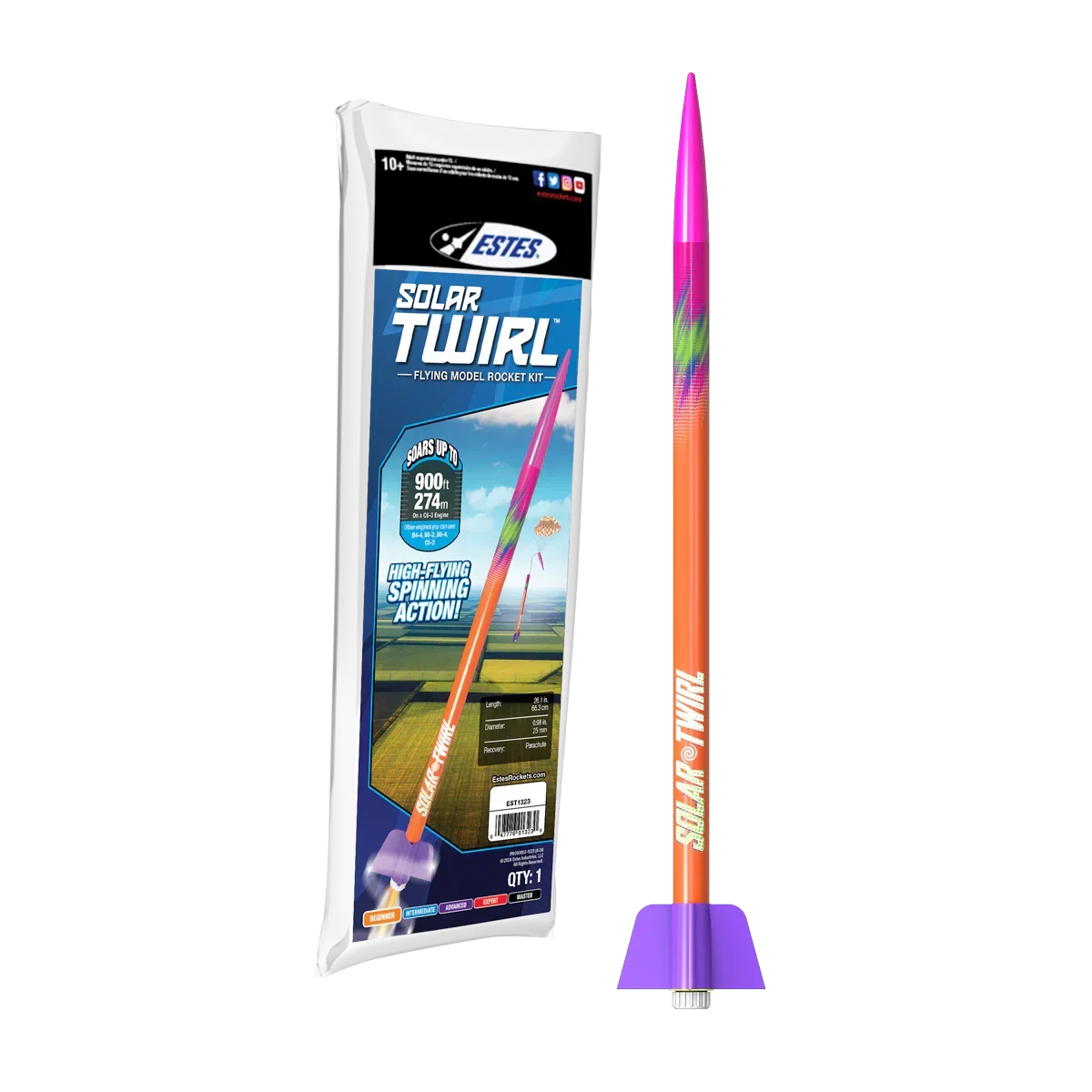 Estes Rockets Solar Twirl 1323