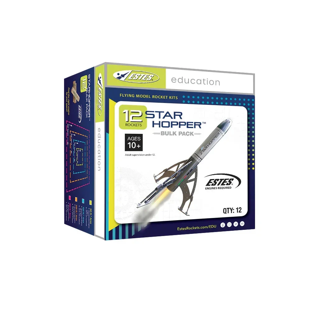 Estes Rockets Star Hopper Bulk Pack (12 pk) 1721