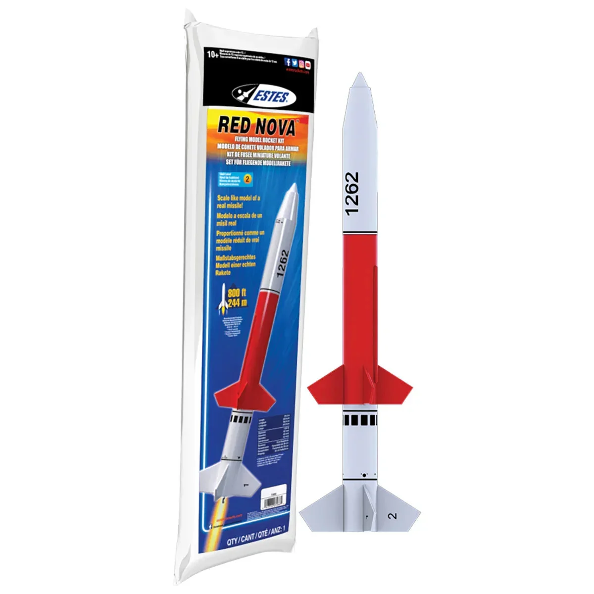 Estes Rockets Red Nova 7266