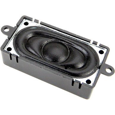 ESU Loudspeaker 20mm x 40mm square 4 ohms With Sound Chamber 50334 - Discontinued