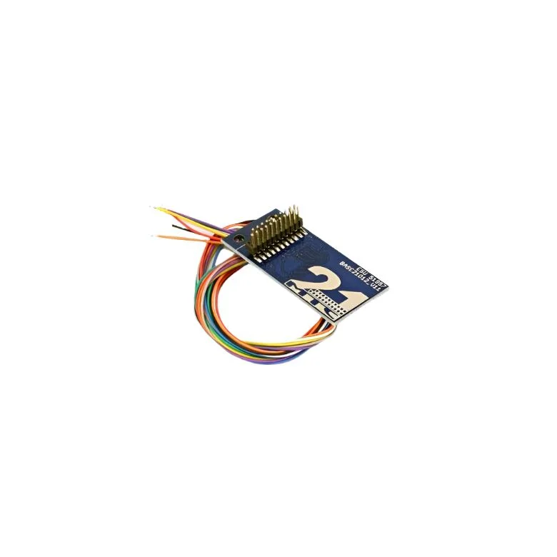 ESU 21MTC adapter board for 10 outputs, solder contacts and soldered cables