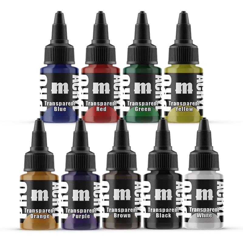 Pro Acryl Expansion Set #2 - Transparents