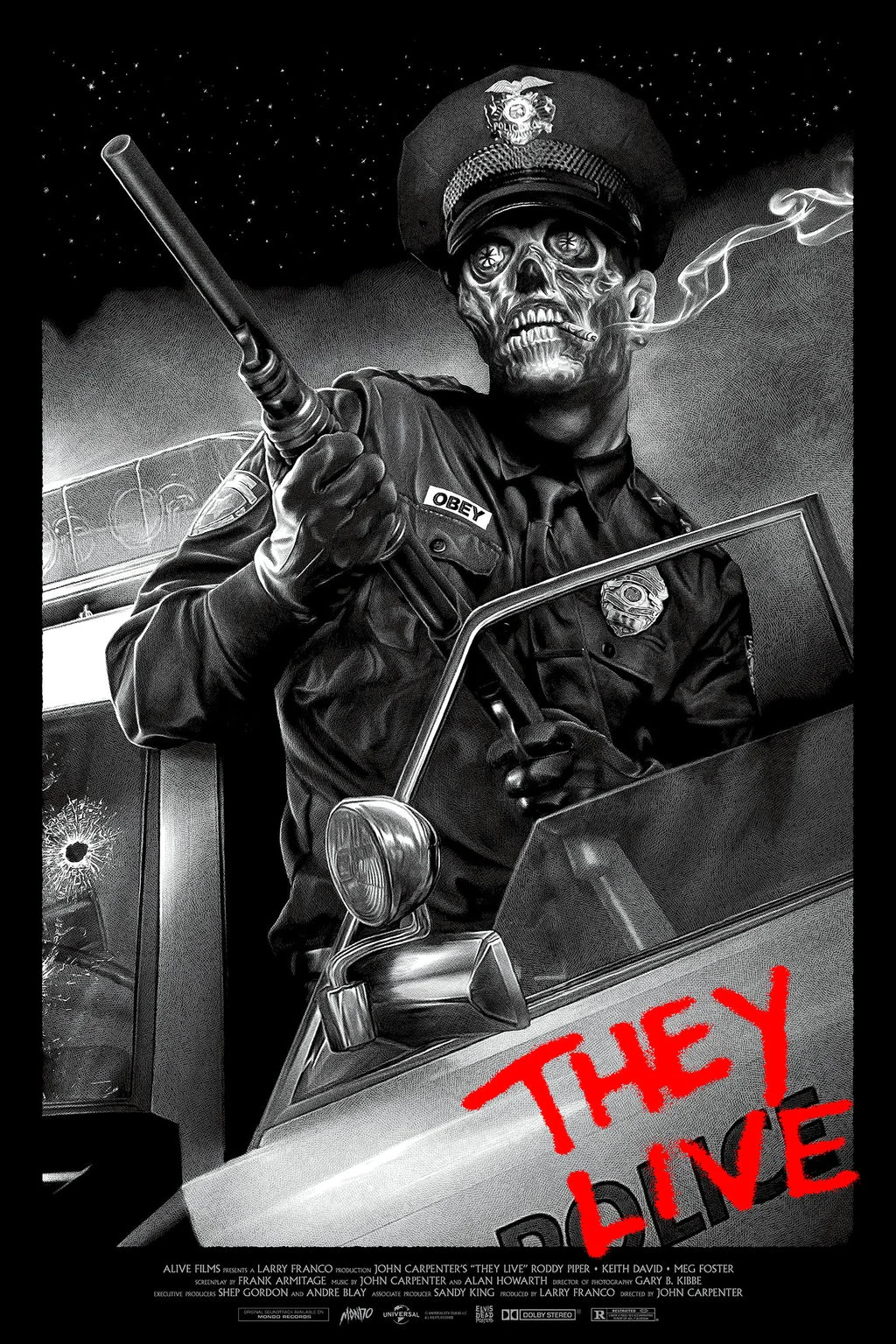 They Live Poster - Elvisdead