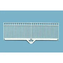 Plastruct O gauge Polystyrene Square Trim Fence 8" Length (2 - 4" pieces per pack)