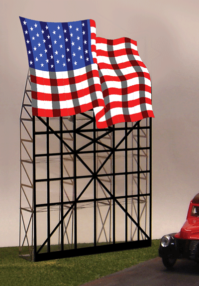 Miller Engineering Flag Sign (Lg))