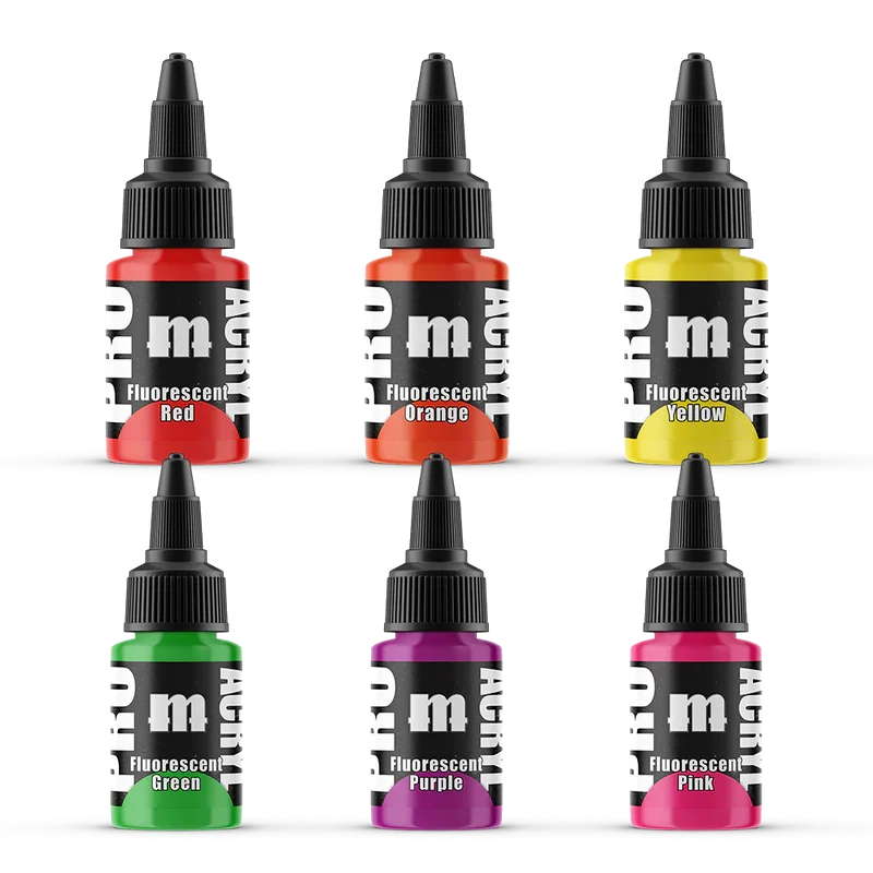 Pro Acyrl Fluorescents Set - Monument Hobbies